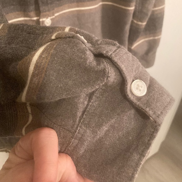 Men’s element brown button up - Picture 2 of 7